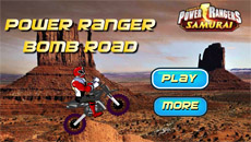 Power Rangers: Bomb road